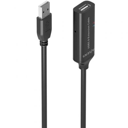 Cable Alargador USB 2.0 Aisens A101-0916/ USB Macho